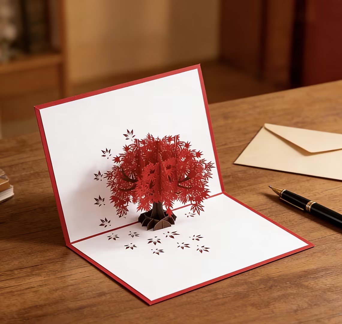 Valentine's Day 3D Pop-up Card
