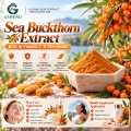 Extracto de espino amarillo con 5%-30% de flavonoides para formulaciones alimentarias y cosméticas