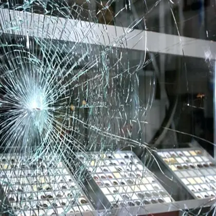 Security Transparent Bulletproof Safety Film for Glass Protection - 4/8/12mil