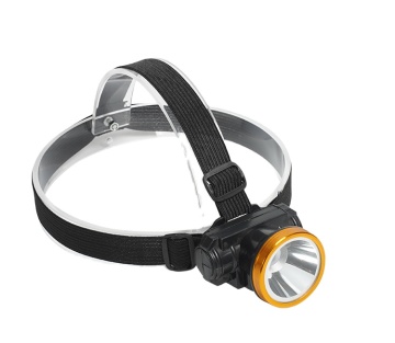 60W Outdoor Emergency Camping LED Headlamp with Waterproof Design and Long Lifetime