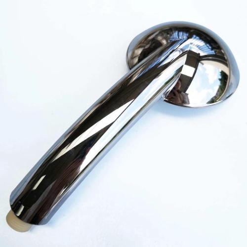 plastic chrome head switched rain shower head