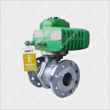 Light Weight Electric O-shaped Ball Valve