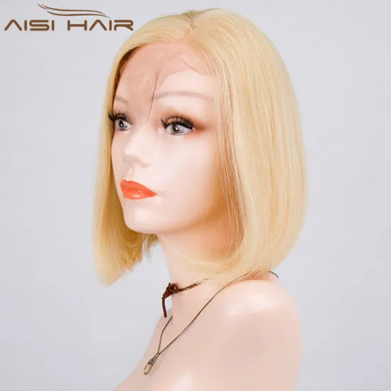 Aisi Hair The Best Hair Vendors 2018 New Arrival 8a Grade Brazilian Hair Blonde Lace Frontal Wig