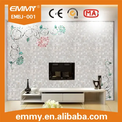 Chinese mother of pearl shell mosaic tile for background wall panel
