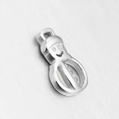 Wholesale fashion silver jewelry accessory of christmas silver charm
