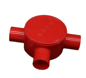 New Arrivals AS/NSZ Australian Standard PVC Wire Junction Box with 3 Connectors