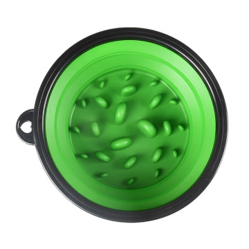 Food Collapsible Pet Feeder Dish Bowl