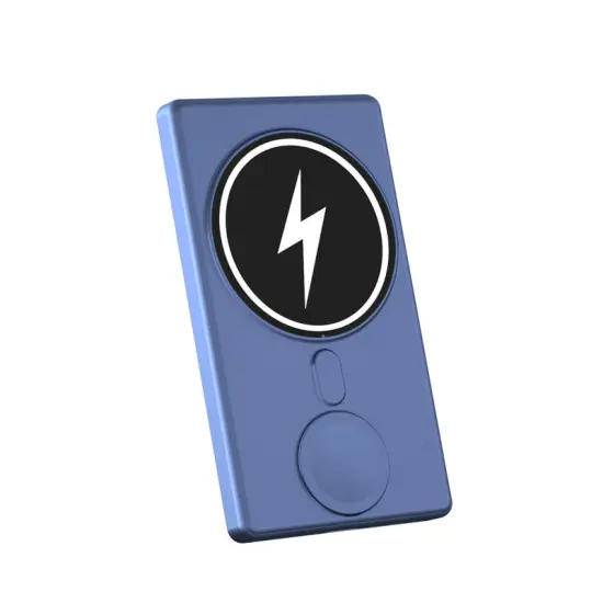 High-Quality 5000mAh Mini Power Bank - 15W Fast Wireless Charger for iWatch SE 7 6