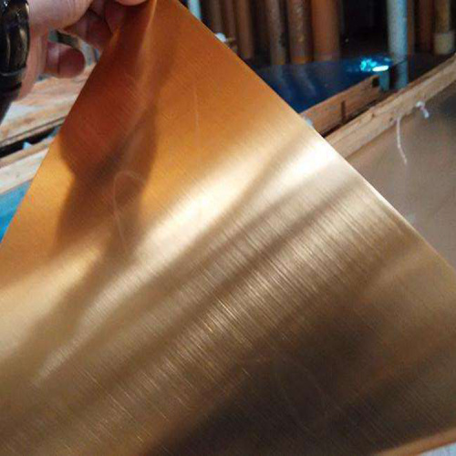 Platte HL Gold SS316L #1,2mm 4 &#39;x 8&#39;