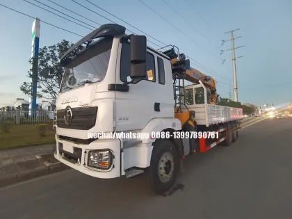 SHACMAN H3000 6X4 Truck Mounted XCMG 16tons Telescopic Crane