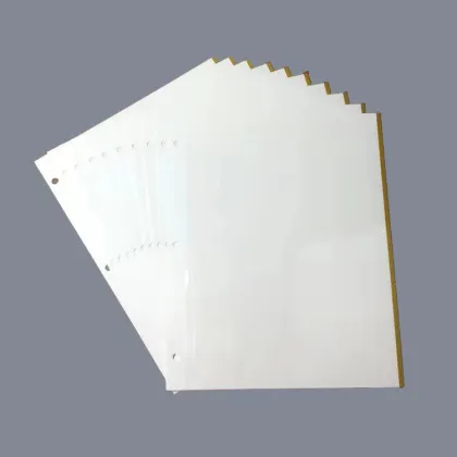 Newport 8.5x11 Scrapbook White Refill Pages