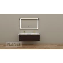 Double Sinks Smart Mirror Bathroom Vanity Cabinets