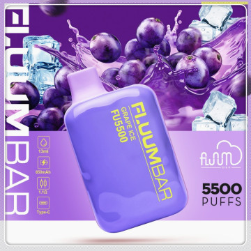 Fluum Bar 5500 퍼프 일회용 vape