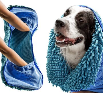 Tikar anjing microfiber penyerap tahan lama - pengeringan cepat dan boleh dibasuh