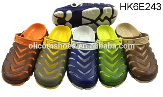 New Plastic Clogs Shoes Jelly Garden Shoes PVC Boy Clogs Shoes