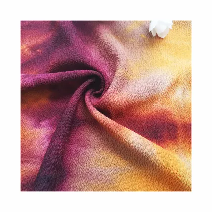 96% Polyester 4% Spandex Tie Dye Liverpool Jacquard Fabric - New Hot Sale