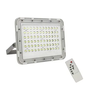 SMD2835 100W LED Solar Flood Light with Remote Control and Stand