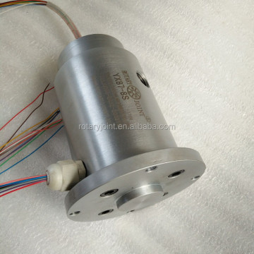G1/8 Pneumatic-Electrical Rotary Joint with 12 Wires and 2A Capacity