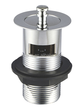 UK Design Brass Basin Drain Plug Stopper for Bathroom Sinks