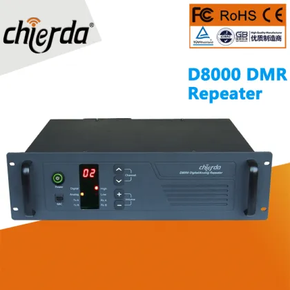 DMR Radio Repeater & Walkie Talkie Repeater Base Station Repeater D-8000