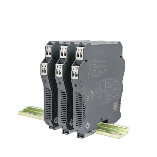 Isolador de sinal de saída de montagem em trilho DIN 0-10mA 0-10V