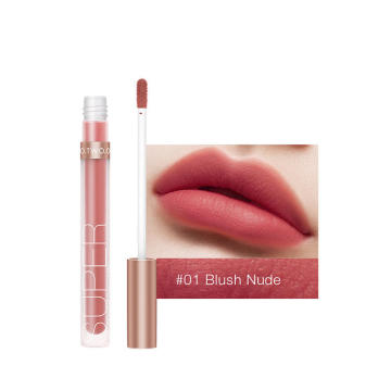 Private Label Waterproof Long-Lasting Nude Matte Lipgloss