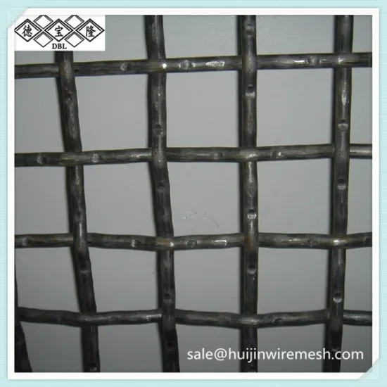 galvanized crimped wire mesh