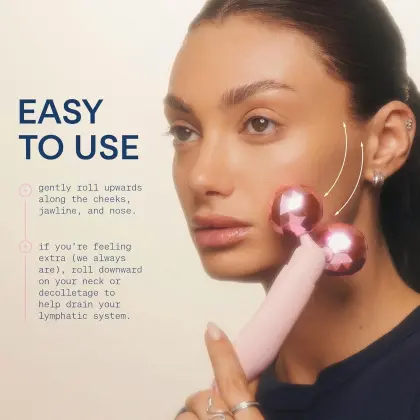 Pink Balls Face Roller