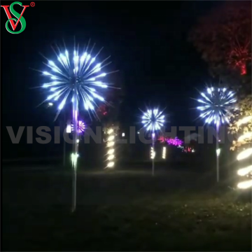 Full Color 12V Fireworks Tree Lights for Outdoor Events