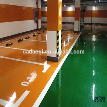 Epoxy flooring coating garage paint for car parking