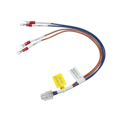 U-shaped spring cold-pressed terminal wire connection