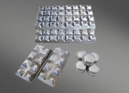 Aluminum-titanium intermediate alloy melts the metal AlTi