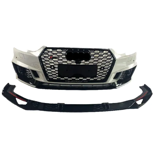 Body Kit for Audi A4 B9 2017-2019 - RS4 Style Front Bumper Assembly Grille Upgrade