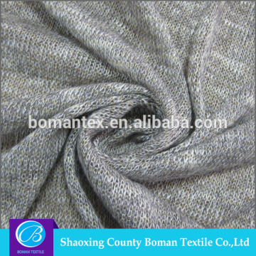 metical yarn RT weft knit fabric