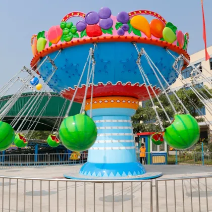 China Kids Rotating Fly Swing Chair - Family Ride for Sale