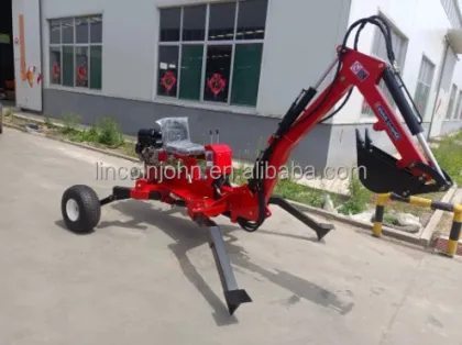ATV Towable Backhoe Kubota Tractor Backhoe Excavator