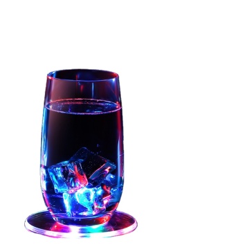 6 LED Glowing Coasters for Clubs, Bars, and Parties