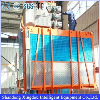 China Famous Xingdou Brand Construction Building Hoist