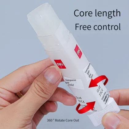 Transparent Deli 53407 Solid Glue Triangle Glue Stick - Office Supplies
