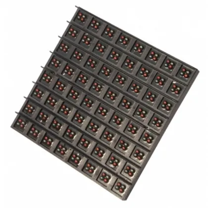 Mobile Trailer Mounted Led Screens P25 , Opto + Silan Chips V60/h120