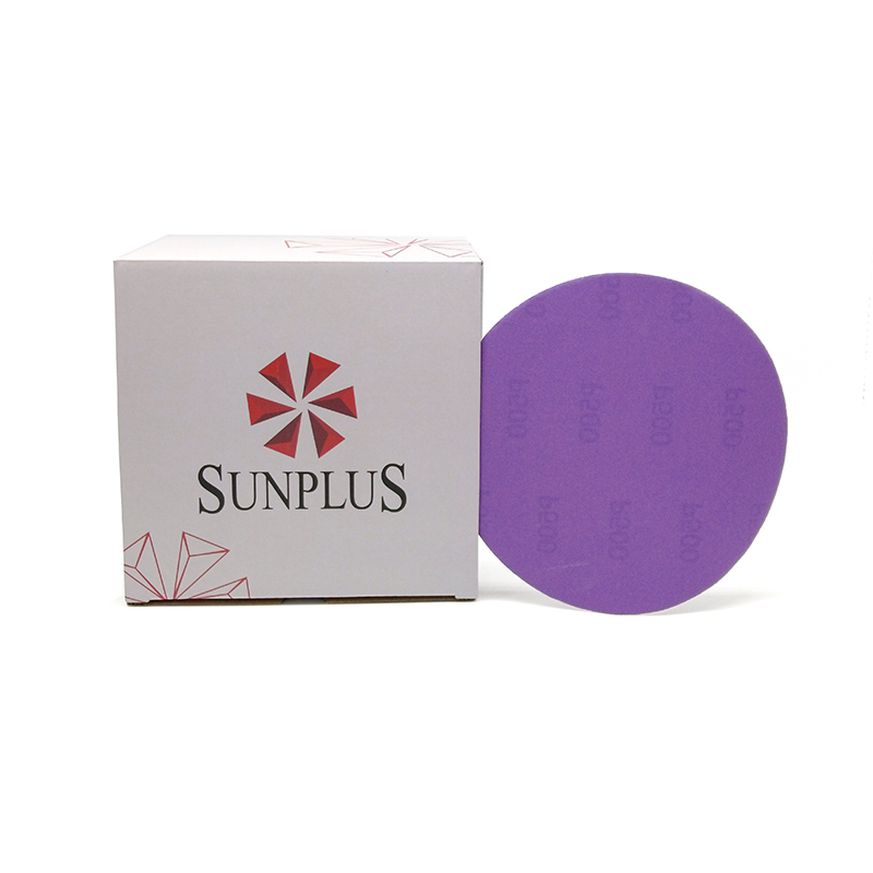 Sunplus Schleifmittel lila Keramik -Alaun -Papierscheiben