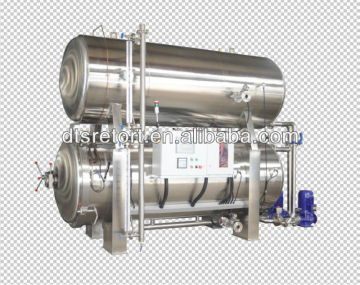 Double water bath retort machine