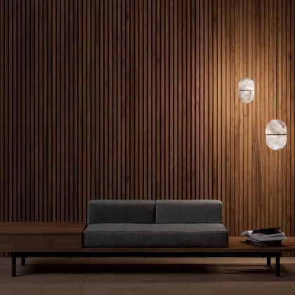 Factory Price Alabaster YUM Chandelier Brass Lamps