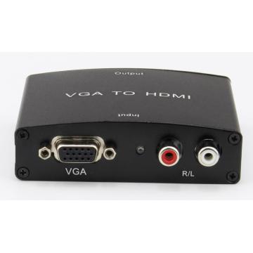 VGA R/L to HDMI Converter Box
