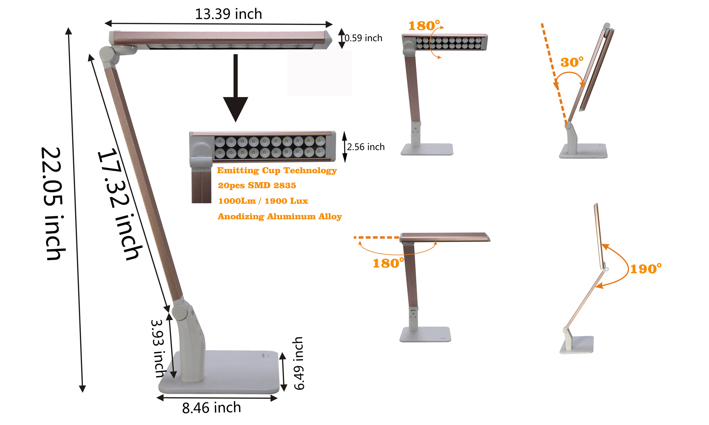 Optical Design Table Light