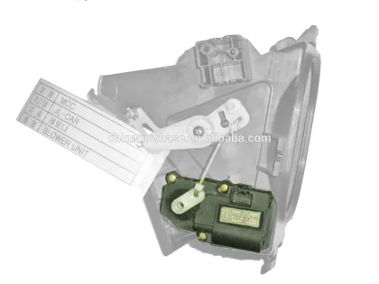 Vehicule ventilation actuator, motorized actuator