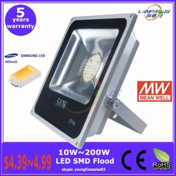 Promotion 2015 new design high power Samsung LG IP66 LED outdoor lighting 50 watt smd 50w led floodlight