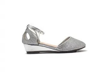 Wedge Girls Shoes with Hollowed-out Design