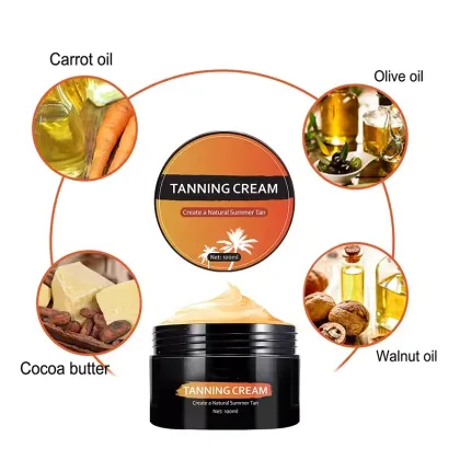 Fast Bronzing Tanning Accelerator Shine Brown Tanning Cream - Private Label