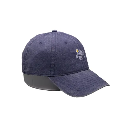 Unisex Canvas Flat Embroidery Baseball Cap